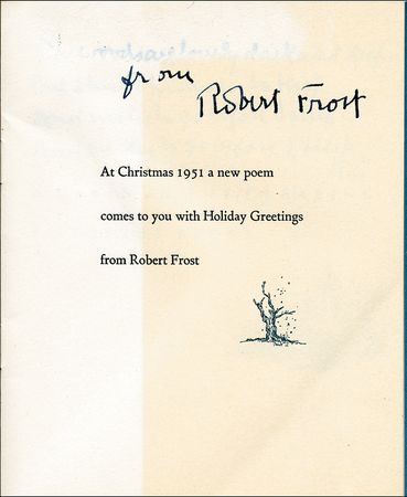 Lot #563 Robert Frost - Image 1