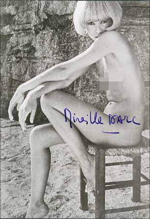 Lot #1175 Ann Parillaud and Mireille Darc - Image 1