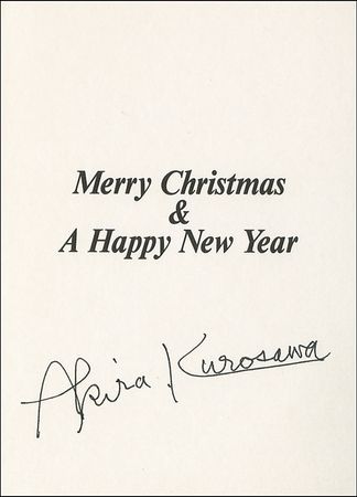 Lot #1098 Akira Kurosawa - Image 1