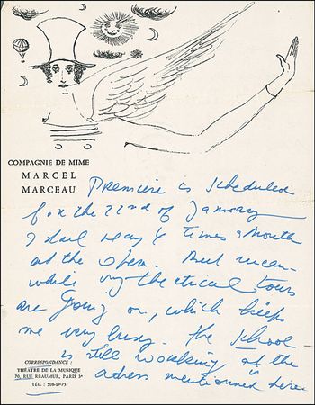 Lot #1132 Marcel Marceau - Image 3