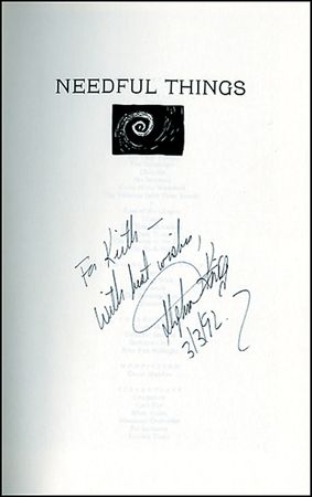 Lot #584 Stephen King - Image 1