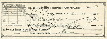 Lot #235 Thomas Edison - Image 1