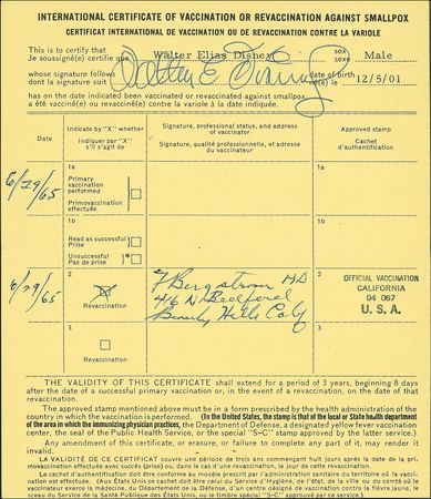 Lot #671 Walt Disney - Image 1