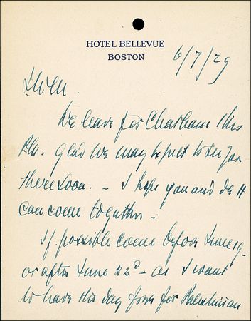 Lot #191 Louis Brandeis - Image 1