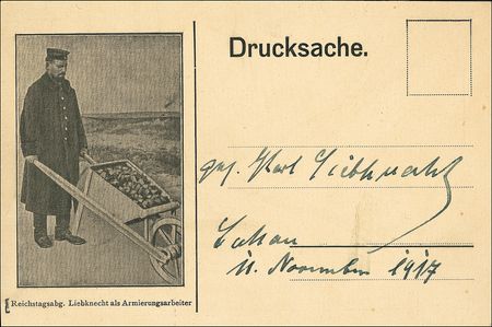 Lot #292 Karl Liebknecht - Image 1