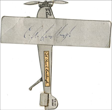 Lot #495 Charles Lindbergh - Image 1