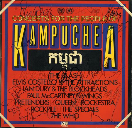 Lot #834 Rock For Kampuchea - Image 1