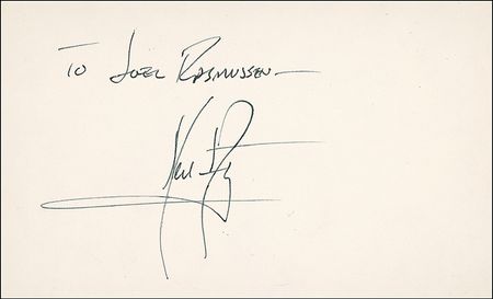 Lot #470 Neil Armstrong - Image 1