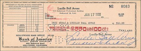 Lot #906 Lucille Ball and Desi Arnaz - Image 1