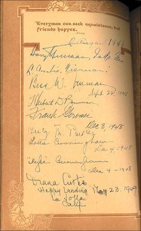 Lot #165 Harry S. Truman - Image 1