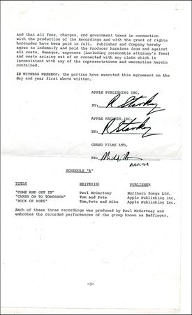 Lot #715 Beatles: Starr, Ringo - Image 3
