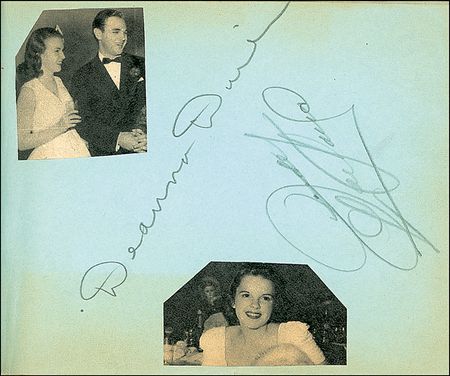 Lot #1252 Vintage Autograph Album - Image 5