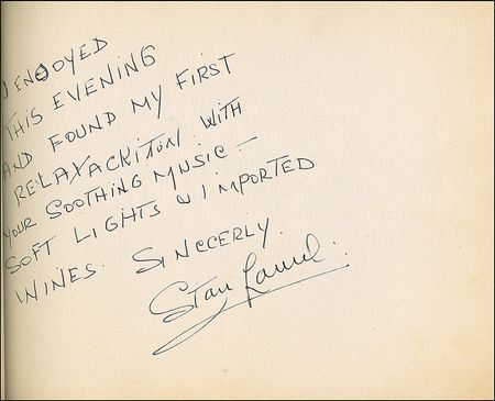 Lot #1250 Vintage Autograph Album - Image 10