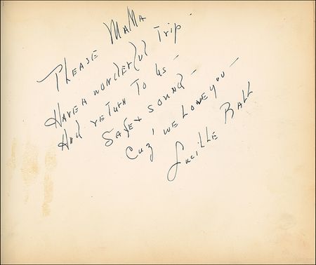 Lot #1250 Vintage Autograph Album - Image 5