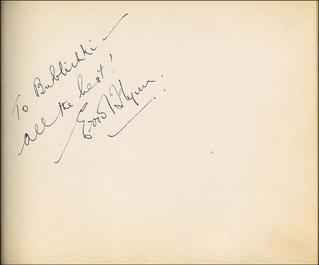 Lot #1250 Vintage Autograph Album - Image 9