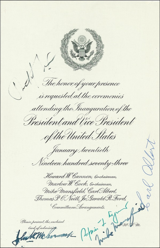 Lot 111 Richard Nixon