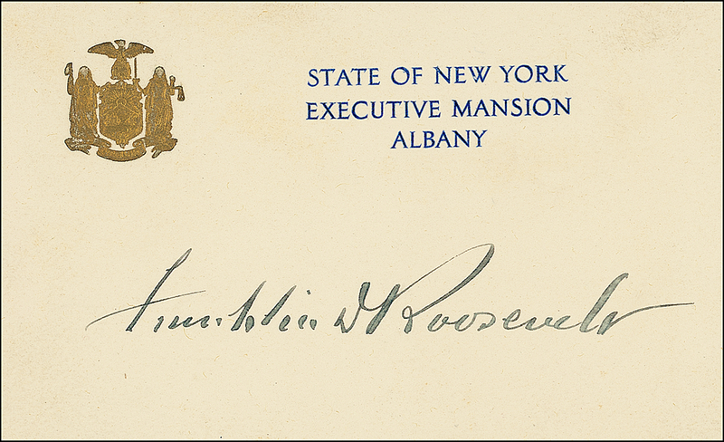 Lot 139 Franklin D. Roosevelt