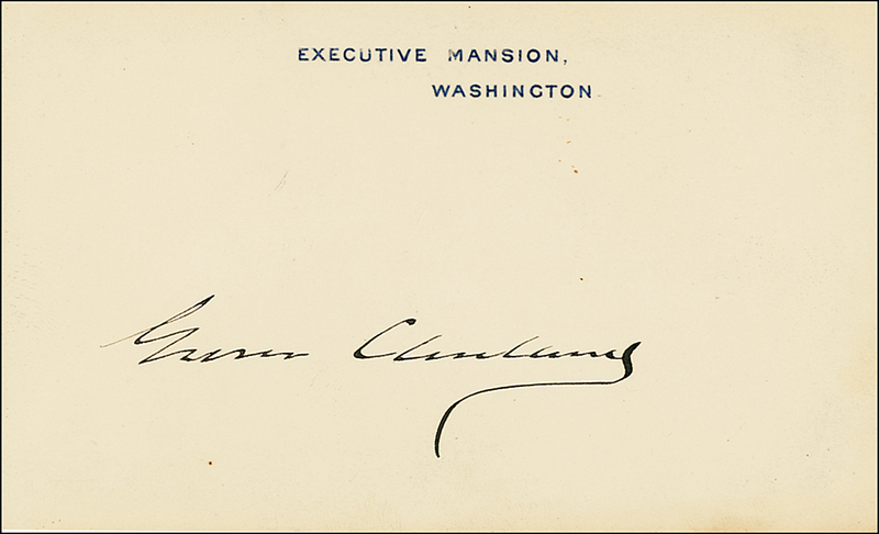 Lot 27 Grover Cleveland