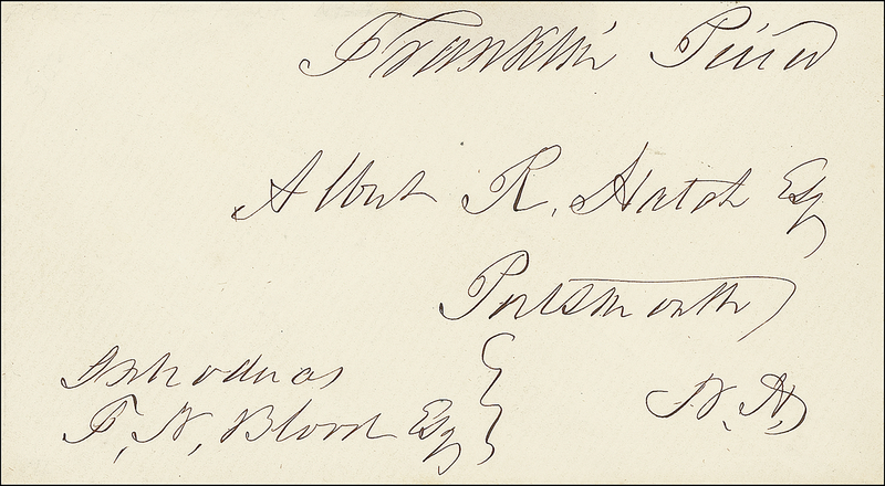 Lot 127 Franklin Pierce