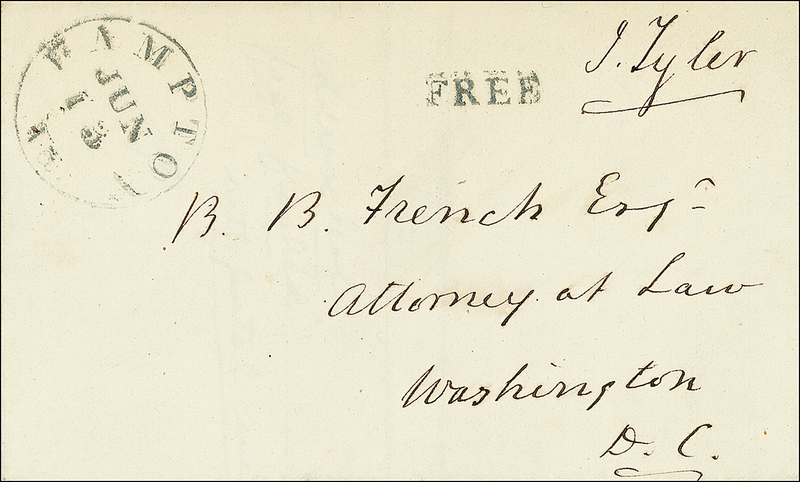 Lot 162 John Tyler