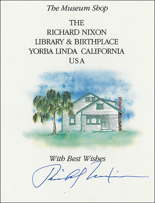 Lot 118 Richard Nixon