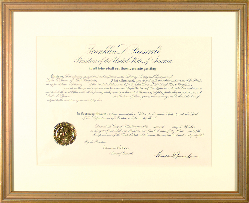 Lot 140 Franklin D. Roosevelt