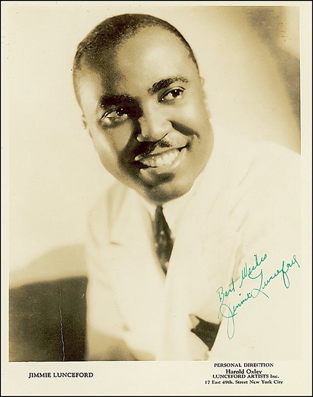 Lot 733 Jimmie Lunceford