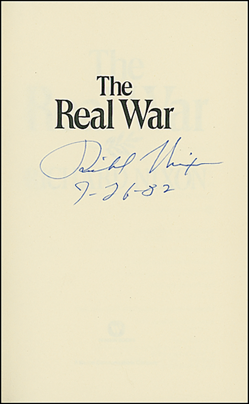 Lot 126 Richard and Pat Nixon