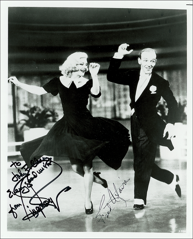 Lot 810 Fred Astaire and Ginger Rogers