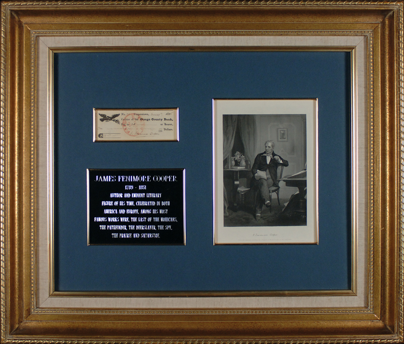Lot 520 James Fenimore Cooper