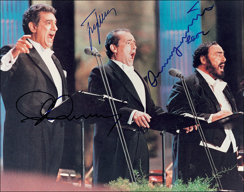 Lot 781 Three Tenors