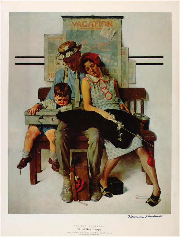 Lot 583 Norman Rockwell