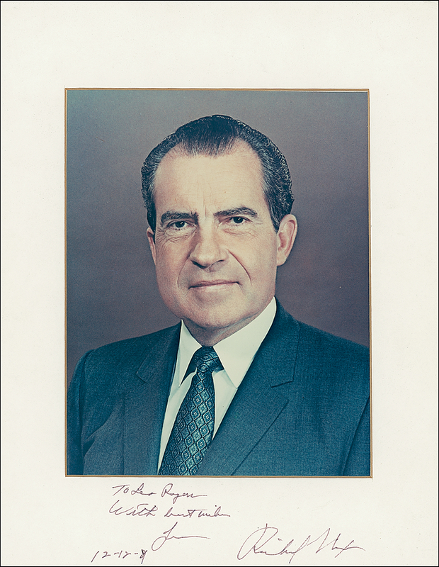 Lot 120 Richard Nixon