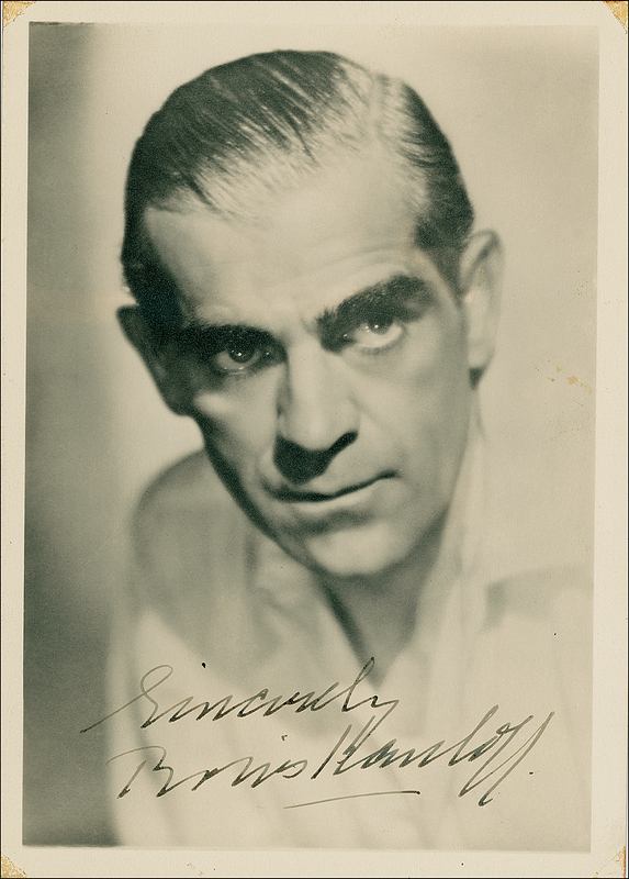 Lot 980 Boris Karloff