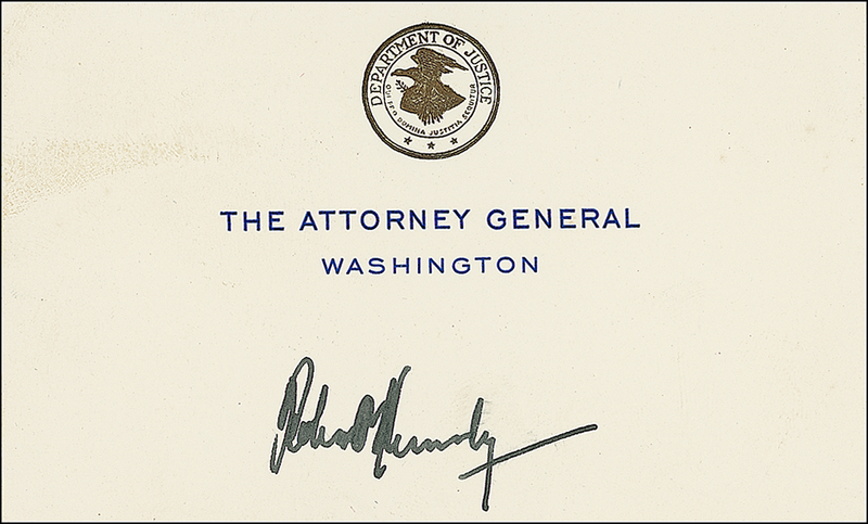 Lot 264 Robert F. Kennedy
