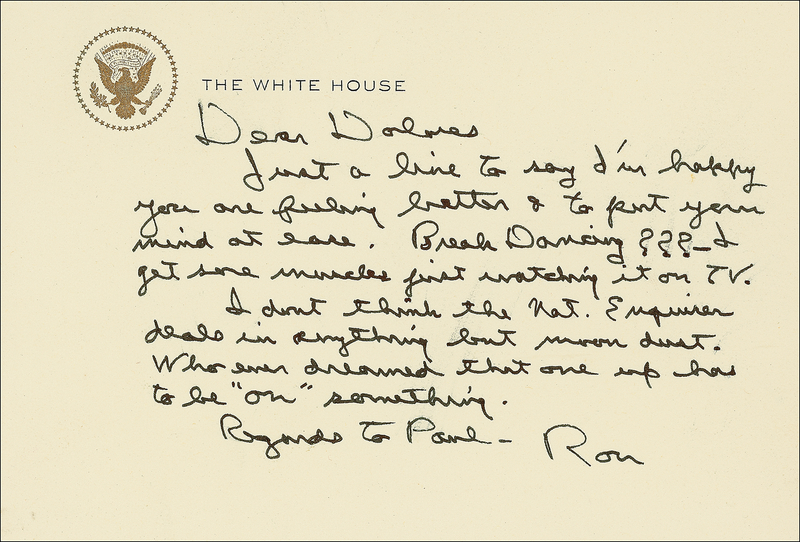 Lot 133 Ronald Reagan