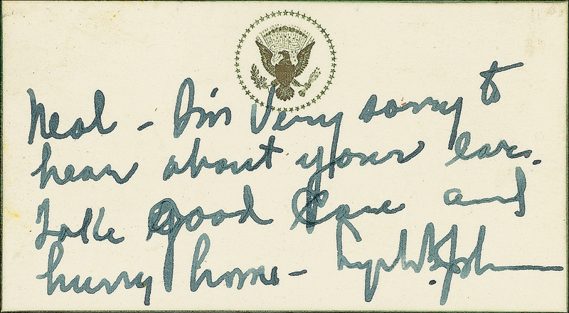 Lot 83 Lyndon B. Johnson