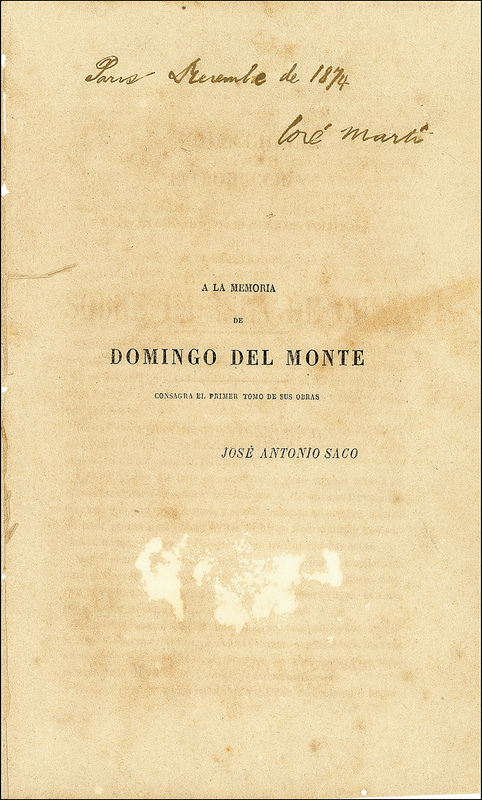Lot 278 José Martí