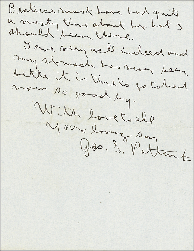 Lot 404 George S. Patton