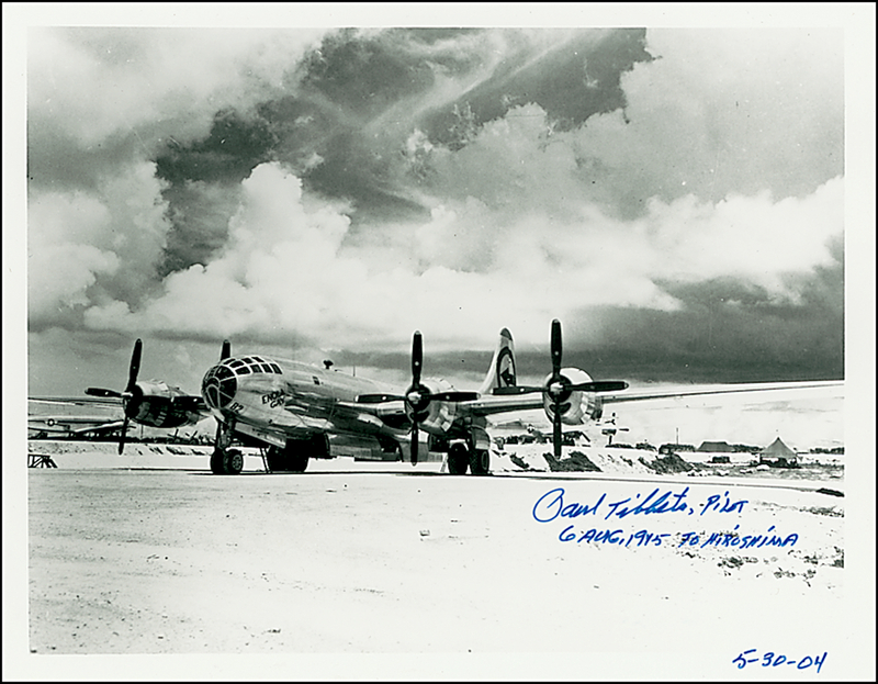 Lot 354 Enola Gay: Tibbets and Jeppson
