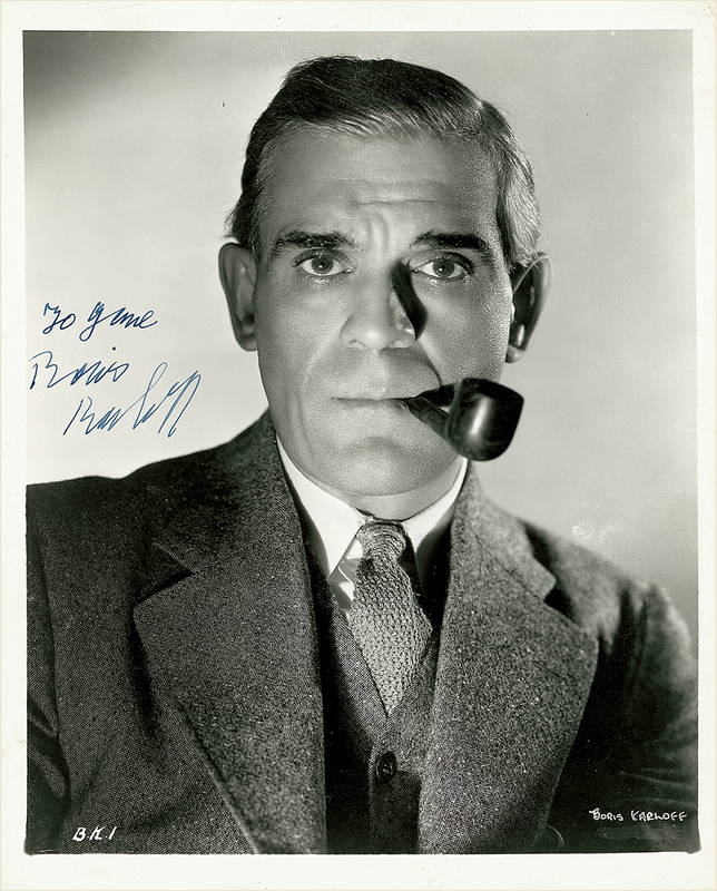 Lot 982 Boris Karloff