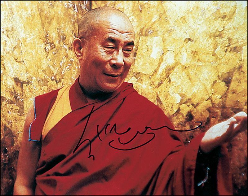 Lot 205 Dalai Lama