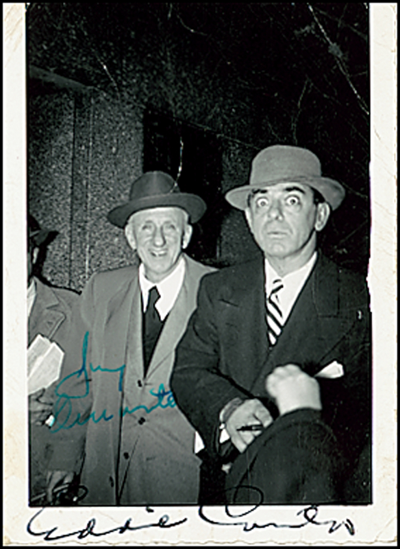 Lot 891 Jimmy Durante and Eddie Cantor
