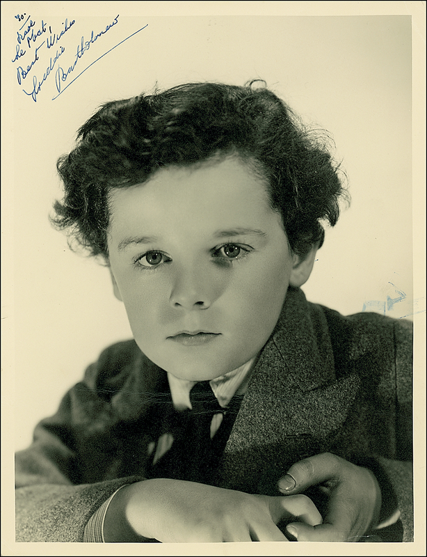 Lot 828 Freddie Bartholomew