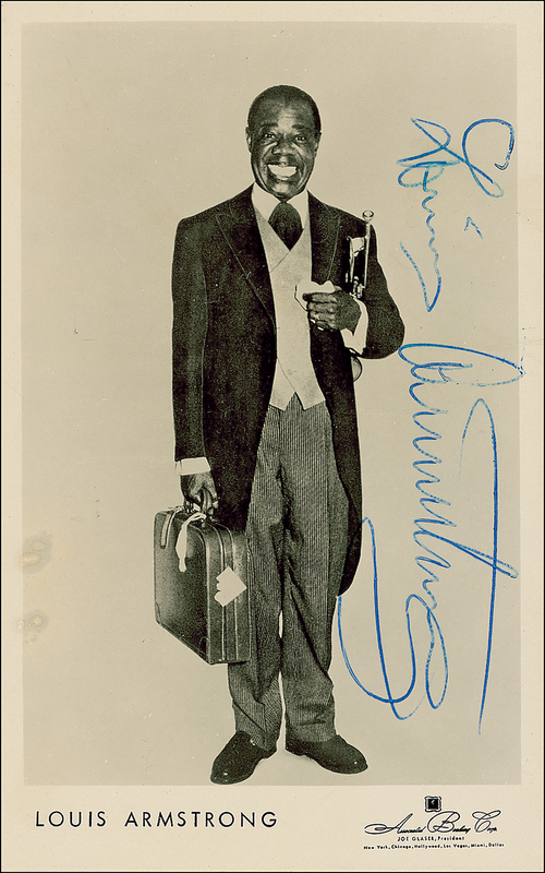 Lot 662 Louis Armstrong