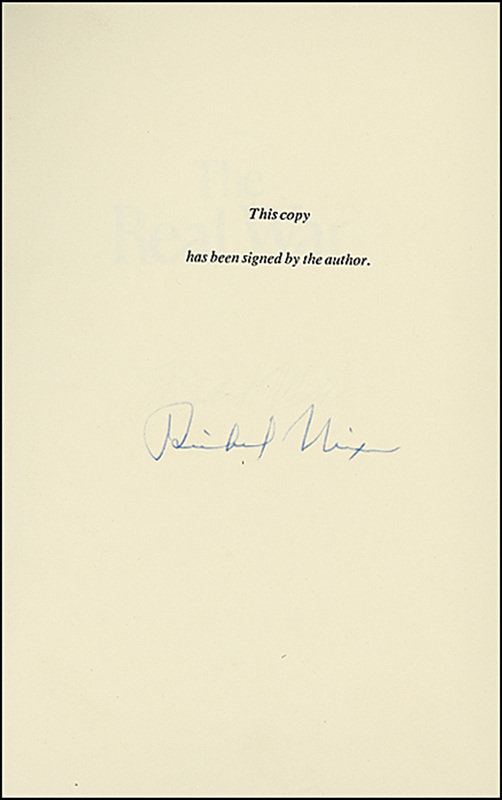 Lot 121 Richard Nixon