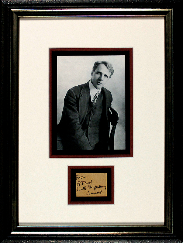 Lot 532 Robert Frost