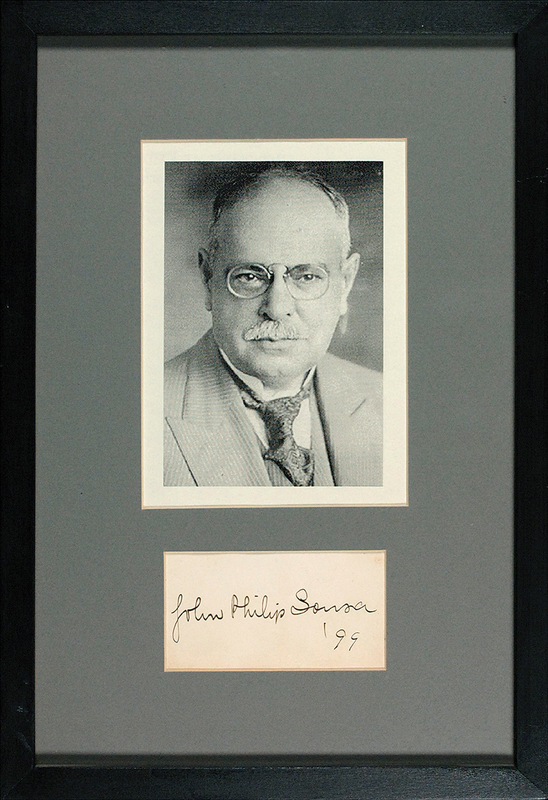 Lot 769 John Philip Sousa
