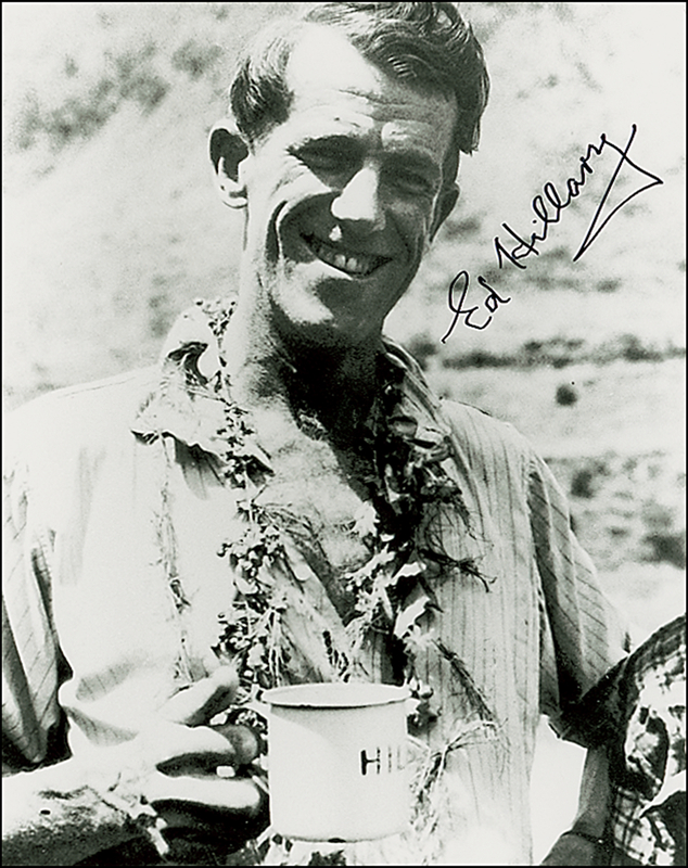 Lot 246 Edmund Hillary
