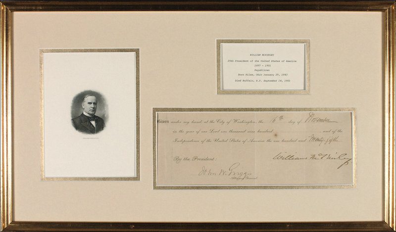 Lot 107 William McKinley